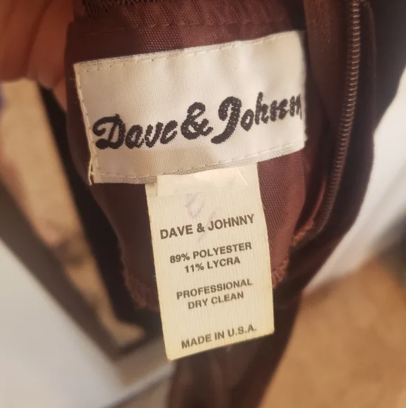 Chocolate Brown Velvet Maxi Halter Formal - Picture 5 of 9